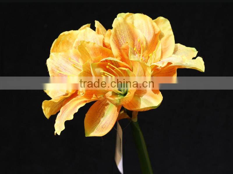 Silk single artificial hippeastrum decorative artificial flower making