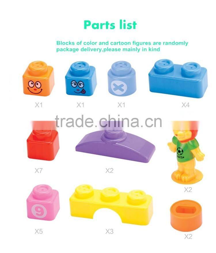 Funny Plstic building blocks for children