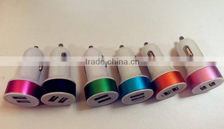 mini dual usb car charger