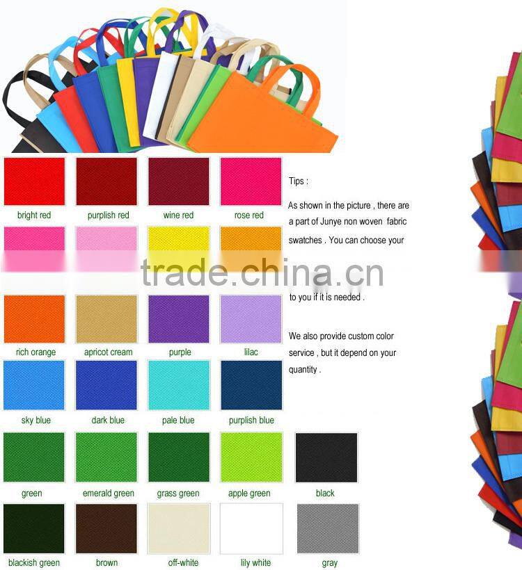 Pictures printing reusable pp fabric shopping bag with logo