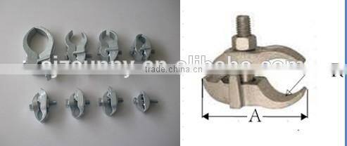 Square head bolt malleable beam clamps