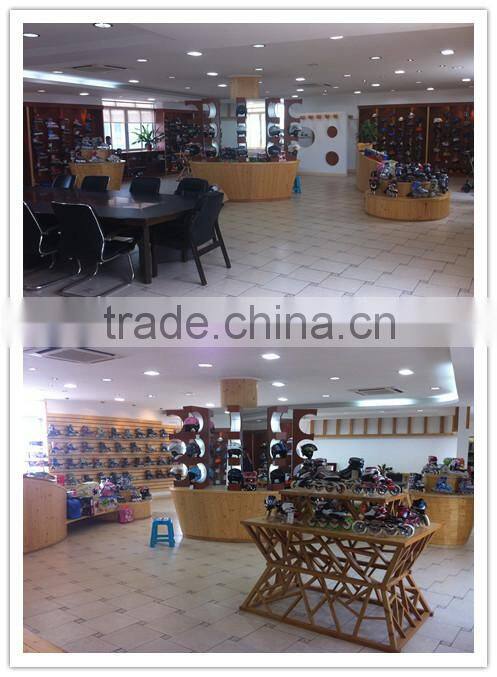 two wheels 100% IRON folding foot pedal kick scooter for kids hand press brake