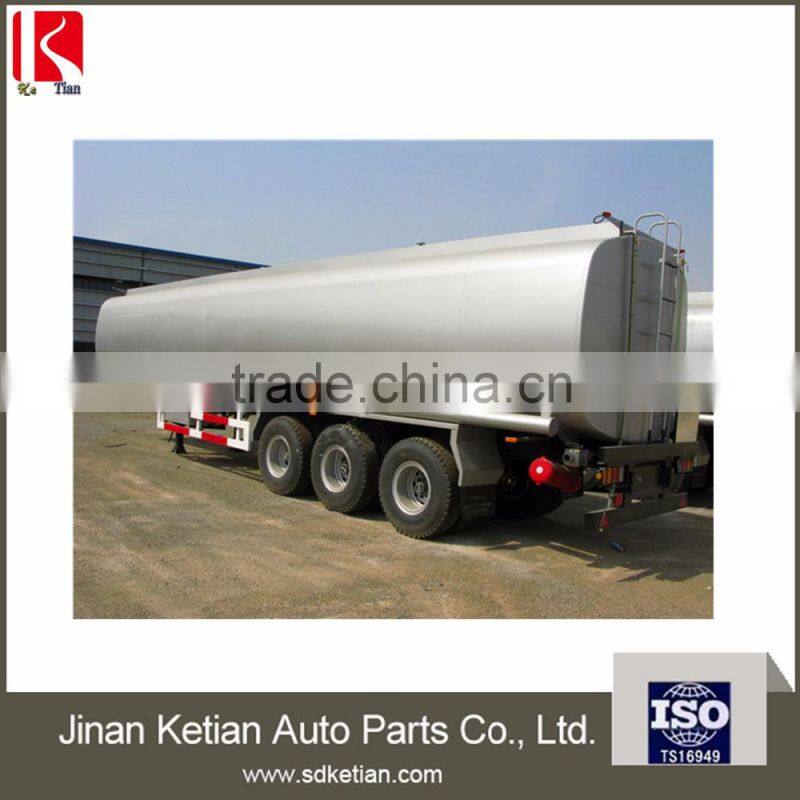 New fuel tanker, 4000L-6000L oil fuel tanker semi trailer
