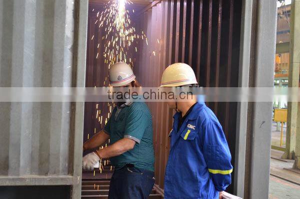 CIMC Van Body Truck Cargo Strong Box Semi Trailer