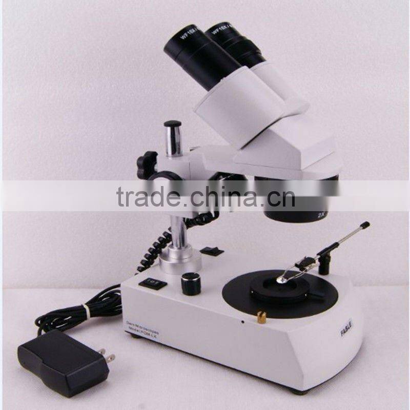 Humanized design Gem Jewelry Microscope FGM-U1-19with dual power supply system