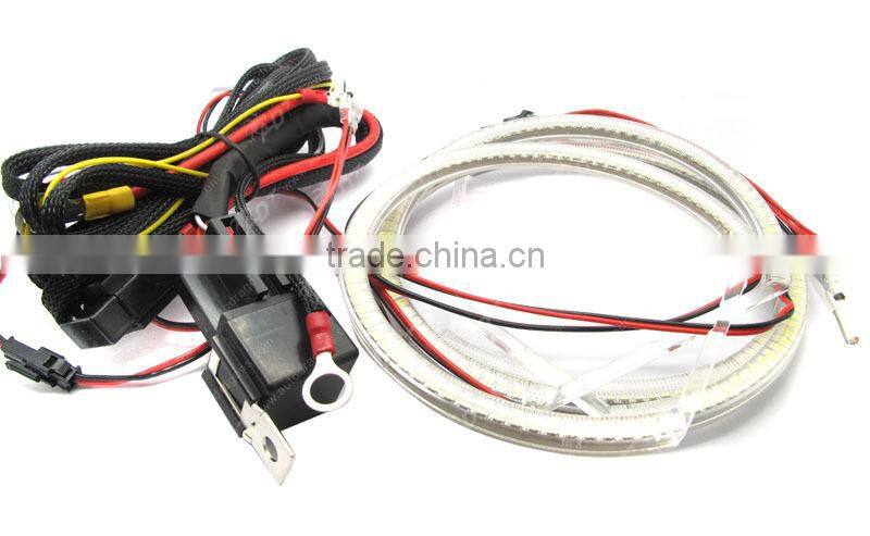 Super white SMD led halo ring kits for BMW E46 NON projector