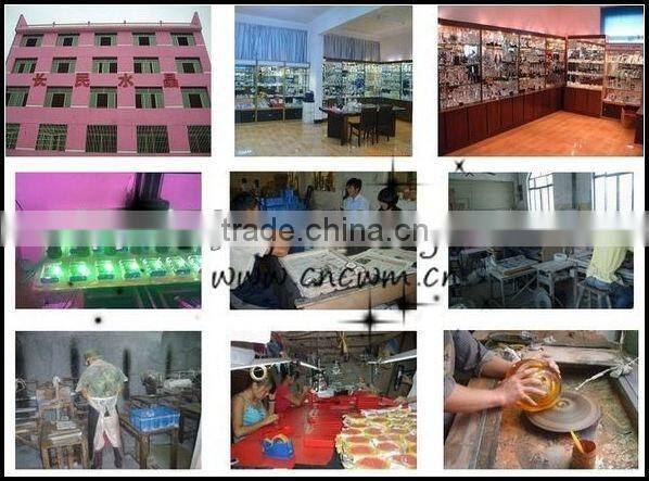 crystal penholder with metal horse for 2016 new year gift