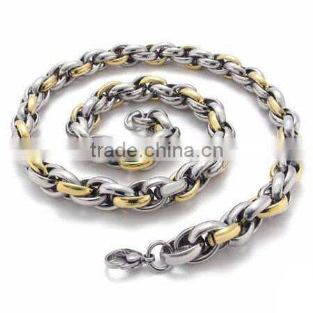 KSTONE Wholesale Stainless Steel Chain, Link Chain, Figaro Chain Necklace