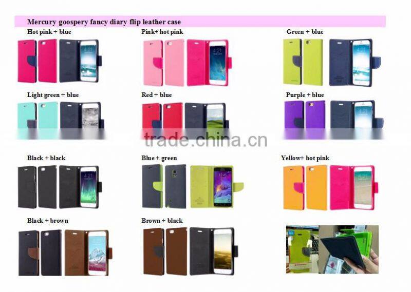 Wallet stand phone case flip covers for xiaomi mi 4 online selling fancy diary
