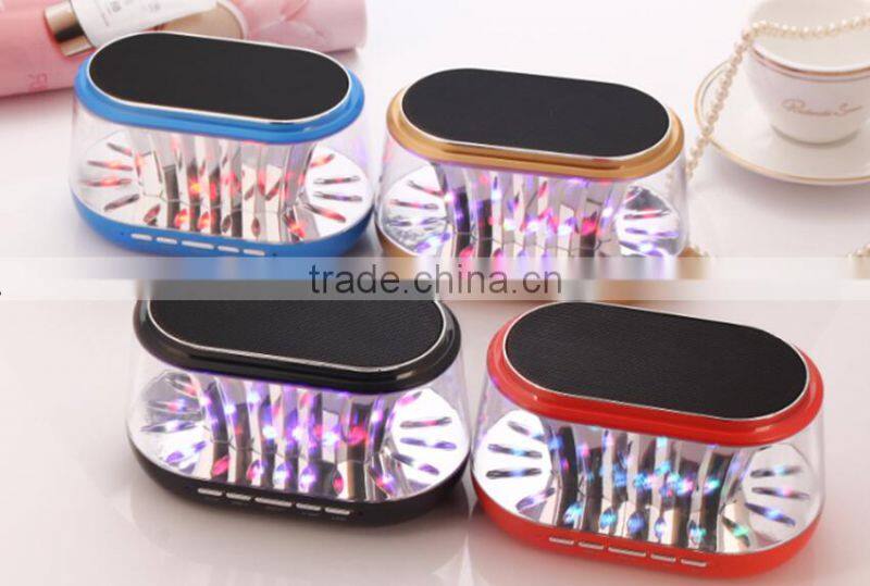 2015 best design bluetooth speaker, super Bass portable mini speaker, Support FM/MIC/TF Card function.