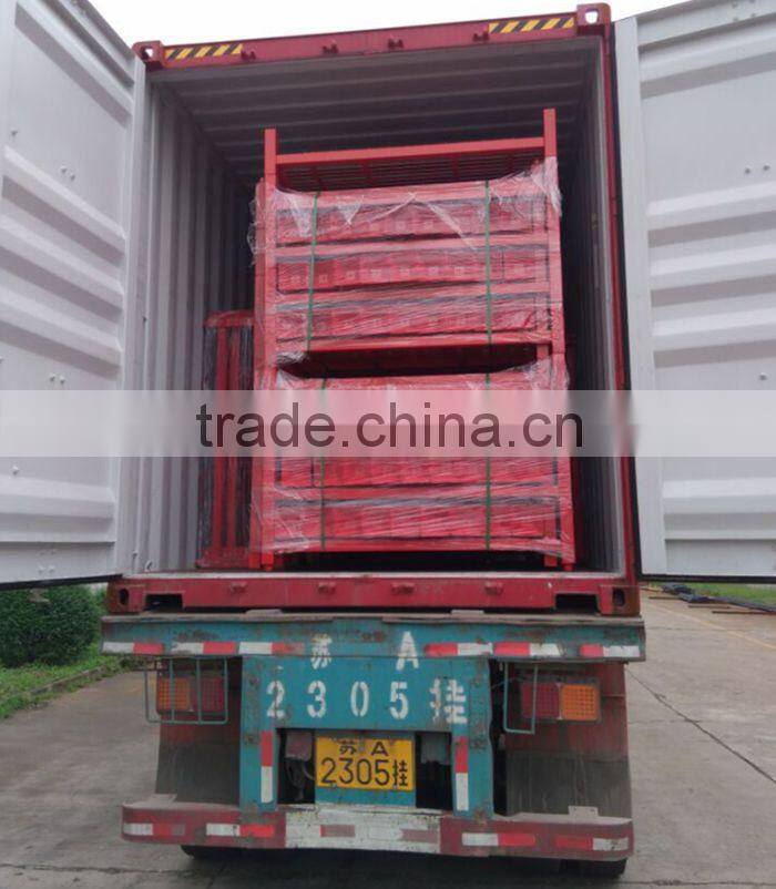 Industrial warehouse tyre storage stacking rack