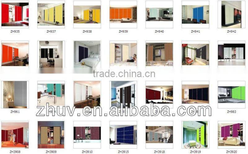 ZHUV Glossy E1 MDF Board For Furniture Doors