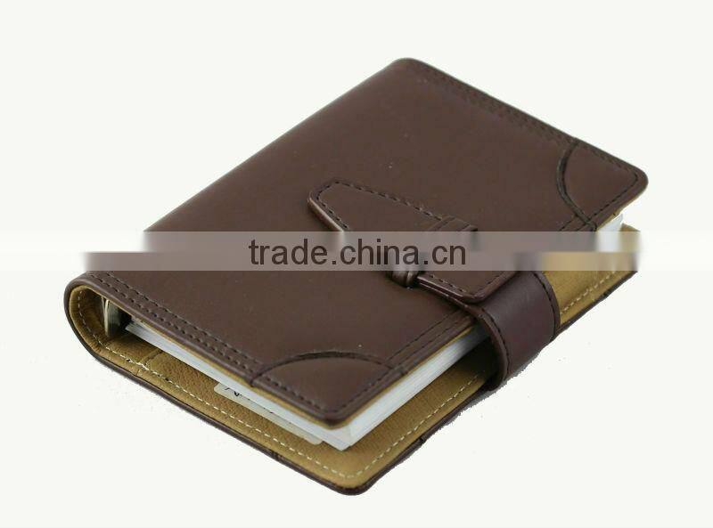 2015 NEW A5 Leather organizer / custom personal organizer / journal planner notebook
