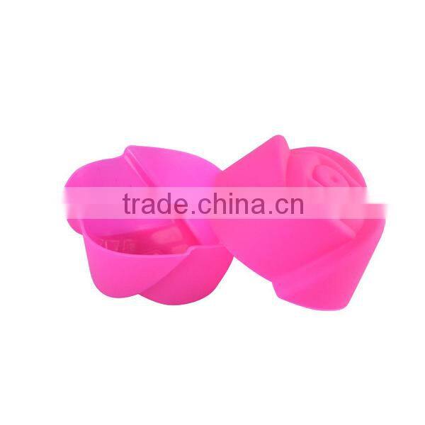 Hot Selling FDA Approved High Quality Food Grade Silicone Muffin Cake Mould, Silicone Cake Mould, Silicone Cupcake Liners