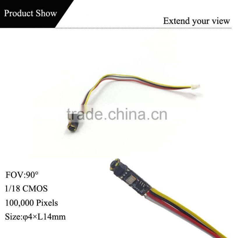 90 degree range view 1/18 cmos sensor small camera module for medical