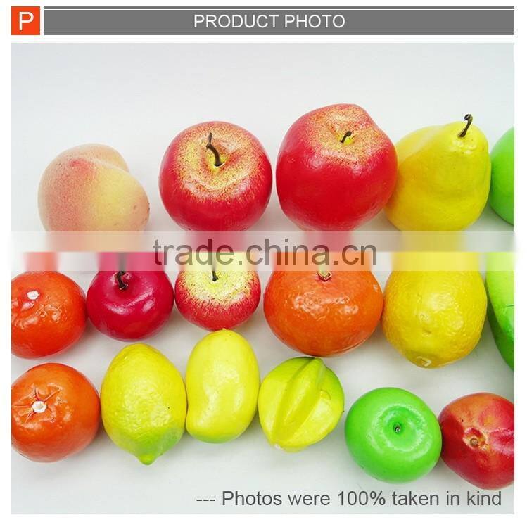Vivid pretent toy plastic fruits food toy set for kids