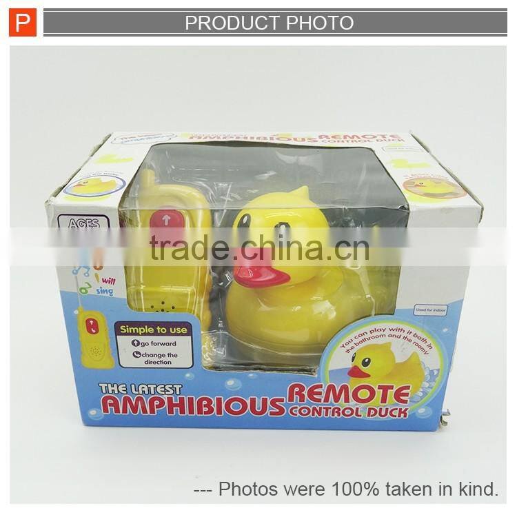 Funny radio control animal rc walking duck with music