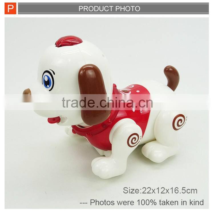 Radio control dog rc robot dog with music&light