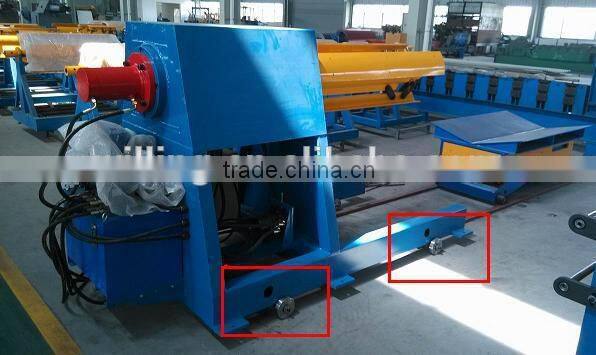 hydraulic uncoiler