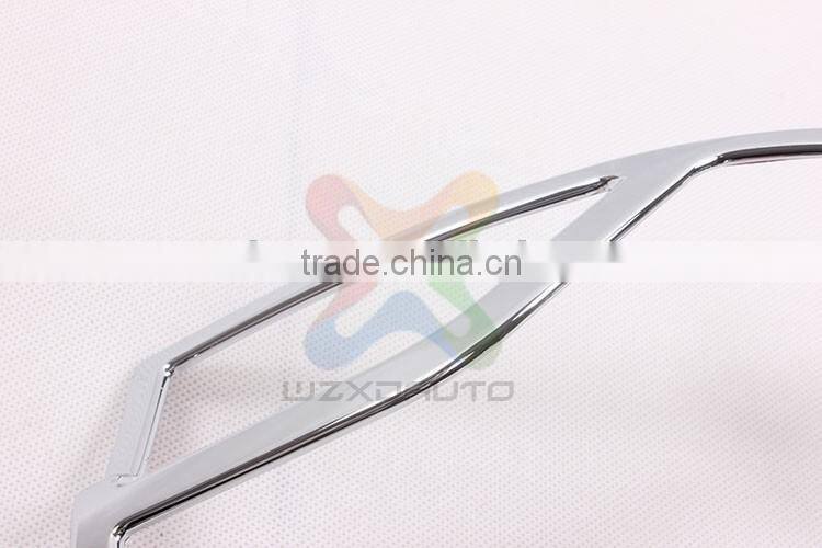 SET CHROME REAR TAIL LIGHT LAMP COVER TAIL LAMP COVER FOR PEUGEOT PG 2008