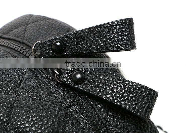 fashion pu backpack handmake panda design day backpack bag for young