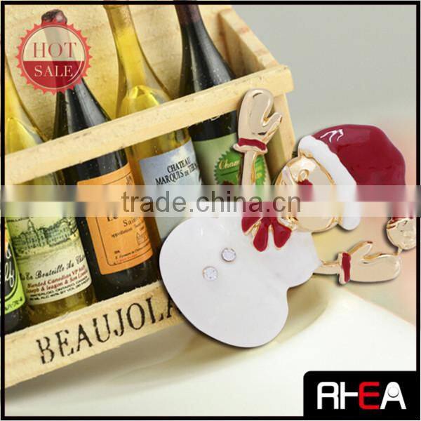 2015 Western Design Fashion Christmas Snowman Brooch Jewelry