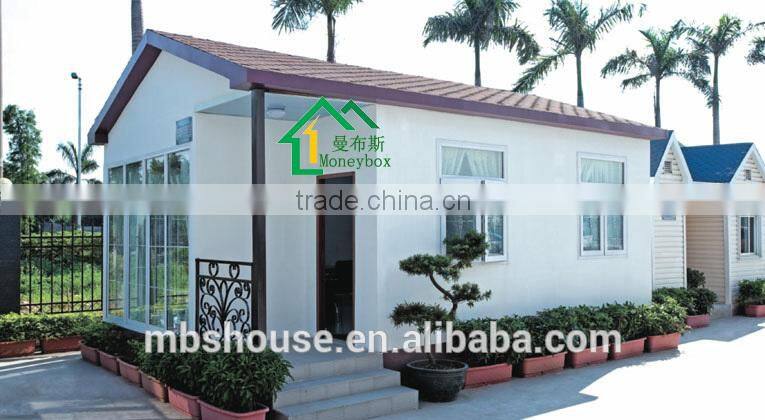 2014 Newest Modern style prefabricated house,light steel villa for the appartement