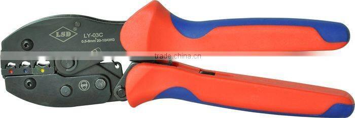 LY-03C hand Crimping Tool for pre-insulated terminal and connector terminal crimper tool hand tools manufacturer in china