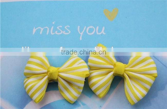 Wholesale Butterfly Ribbon Bow Hair Clip For Girls
