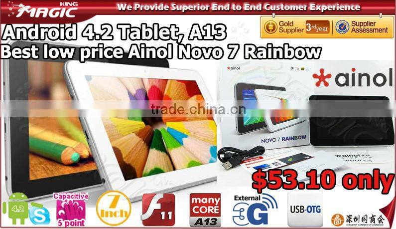 Brand new ainol novo 7 rainbow tablet pc android 4.2