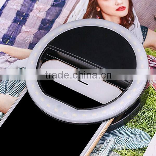 Universal Smartphone Portable Camera Light Led Selfie Case 2016 New Products