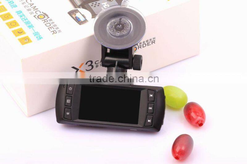 Hot selling 2.7inch Car video Recorder X3