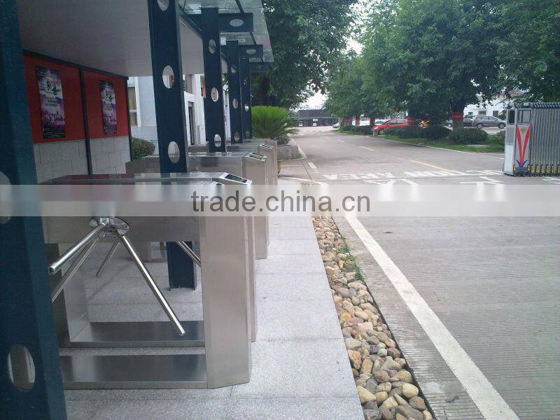 CE Certificate Approved Full Automatic RFID Card 3 Arm Turnstile with Led Indicator