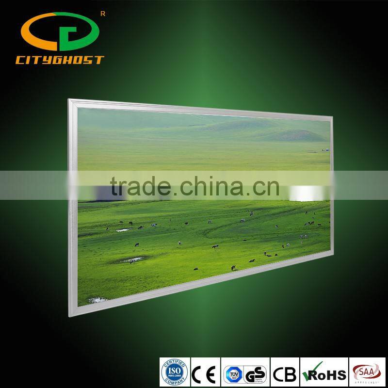 Hot sale Silver Frame 300x1200 flat led panel LIFUD Power Driver CE,ROSH,GS,SAA Approved led tv panel 1200*300mm