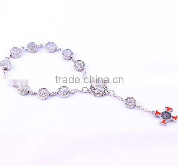 yiwu cordial Saint mvniamvr silver chaplet