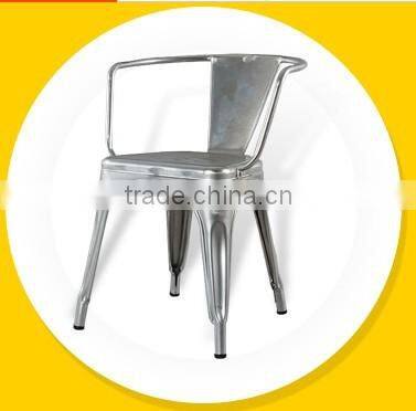 Dining Room Stackable Metal Chair
