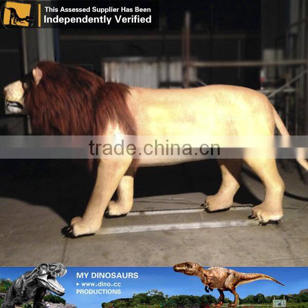 My-dino simulated animals life size lion statues for sale