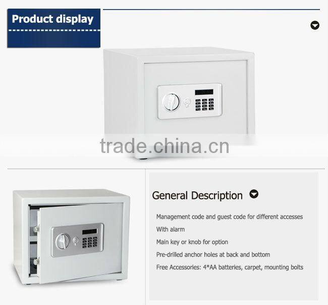 Cheap steel safe for hotel and home