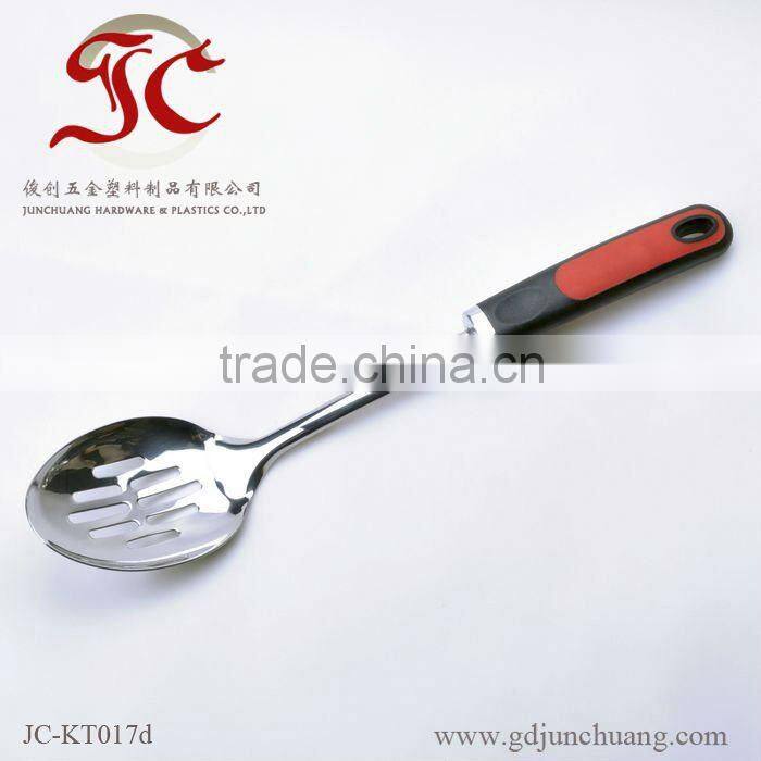 Stainless steel slotted spoon for kitchenware