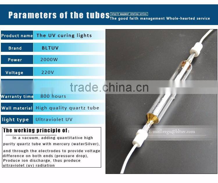 3 kw 300 mm UV curing lamp UV ultraviolet UV mercury lamp shadowless glue curing lamp drying lights