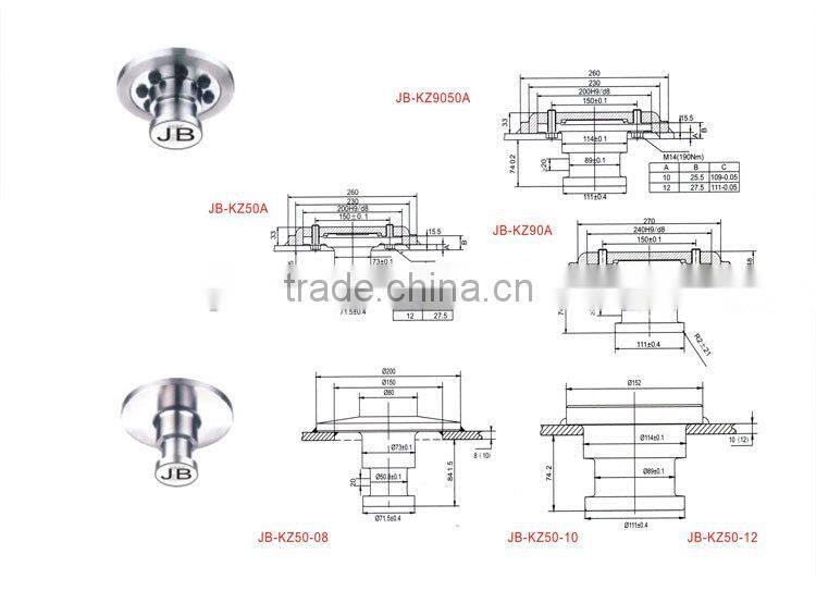 Reefer trailer parts king pins