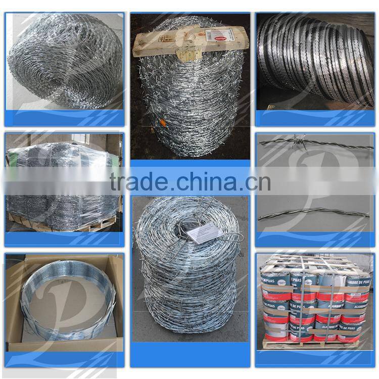 wholesale from China barbed wire price barbed wire fencing