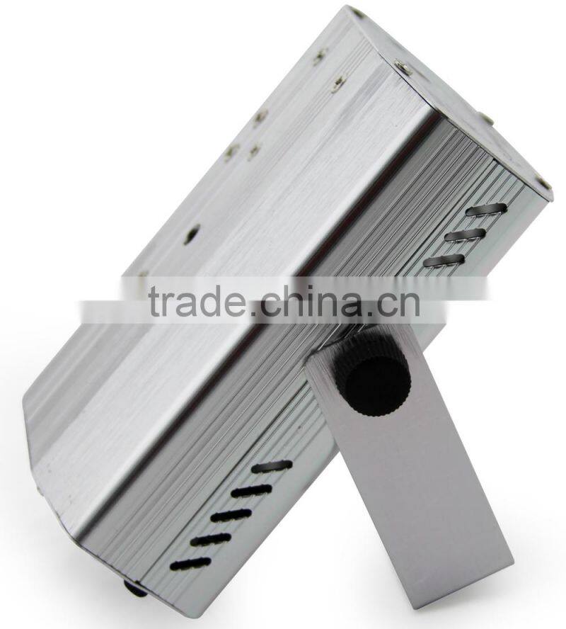 Sidiou Group Mini Red and Green Laser Stage Lighting Moving Party Stage Light Projector Stage Lighting Disco Show Laser (Silver)