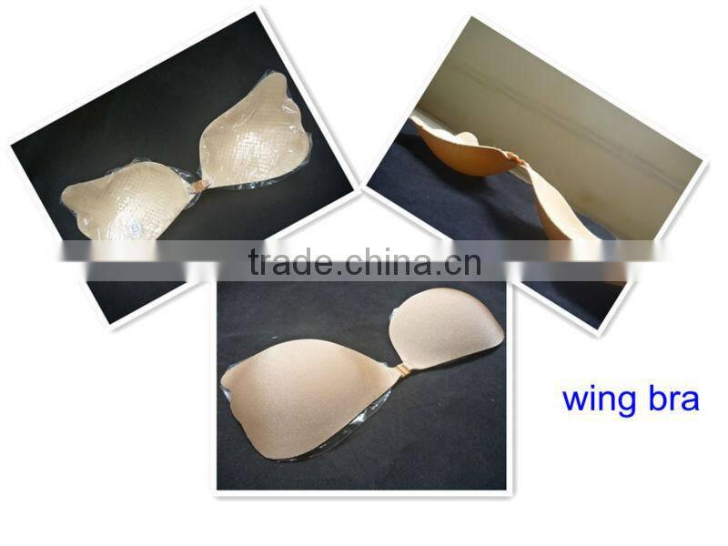 2014 Newest sexy angel wing V-shape bra ,Invisible bra for hot women&fashion ladies
