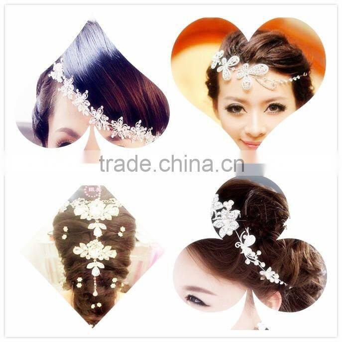 2016 fashion jewelry crystal stone resin beaded rhinestone chain trimming for dress