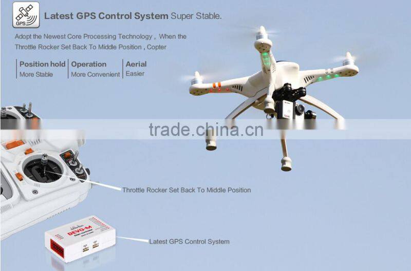 Walkera QR X350Pro 5.8GHz GPS RC FPV quadcopter drone with 6CH DEVO F7 Transmitter with HD camera