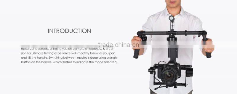 Latest Products 3 axis Brushless gimbal dslr camera gimbal stabilizer with NEW Encoder System
