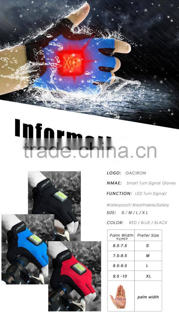 Fashion short sports bicycling racing gloves OEM
