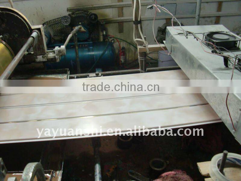 20cm x8mm wooden designs suspended ceiling pvc wall paneling sheets