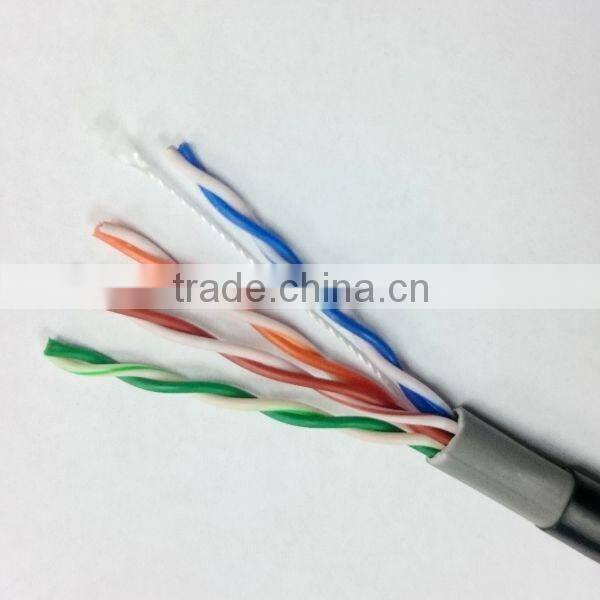 Pass fluke test 4pairs UTP CAT6 Lan Network cable for network application 305m
